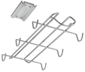 Suport pahare suspendat din oțel inoxidabil Metaltex Slide