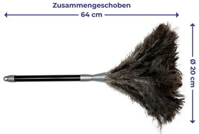 Pămătuf cu pene de struț - Maximex