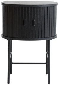 Noptieră neagră Nola – Unique Furniture