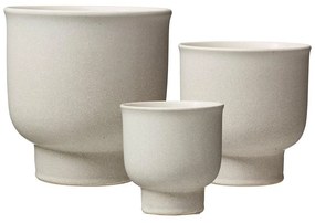 Set de 3 ghivece din ceramica AIMEE
