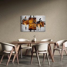 Tablou - Motiv cultura africană (90x60 cm)