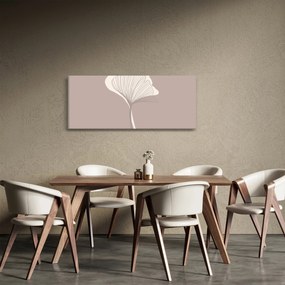 Tablou - Frunze bej N⁰3 (120x50 cm)