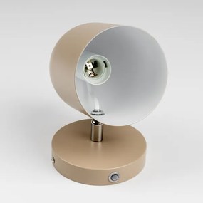 Brilagi - Aplica spot de perete GALLION 1xE27/15W/230V bej