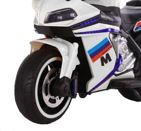 Motocicleta Electrica cu Acumulator Pentru Copii NOVOKIDS™ Sport Premium Motor, 12 Volti, 3-6 ani, max 30 kg, Cu Melodii si Lumini Frontale, Roti