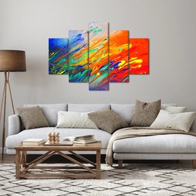 Tablou - Abstract colorat (150x105 cm)
