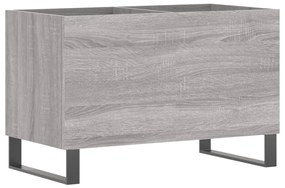 vidaXL Dulap pentru discuri gri sonoma 74,5x38x48 cm lemn prelucrat