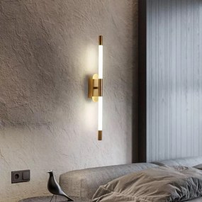 Aplica LED R9154-800 – 10 W, finisaj auriu, 3 temperaturi de lumină