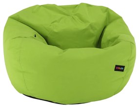 Fotoliu tip sac, material textil verde, KATANI