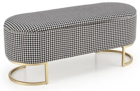Scaun Harmon, negru/alb