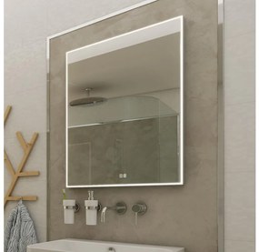 NIMCO ZP 13001VX - Oglindă LED pentru baie cu iluminare din spate, 3000-6500K, 70x50 cm, IP44