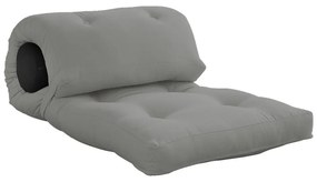 Saltea futon gri 70x200 cm Wrap Grey/Dark Grey – Karup Design