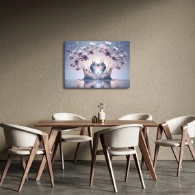 Tablou - Inimă de diamant (70x50 cm)