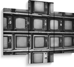 Tablou - Retro TV (90x60 cm)