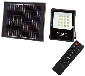 Proiector LED solar de exterior LED/16W/3,2V 4000K IP65
