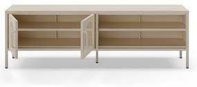 Comodă TV crem 160x50 cm Diora – Marckeric