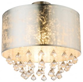 Lustra moderna design elegant 40cm Amy I argintie 15188D3 GL