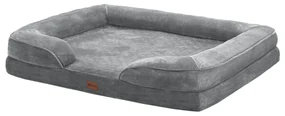 Juskys Pat pentru caini Sheena XL 105 x 82 cm - gri