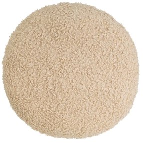 Pernă decorativă din sherpa ø 40 cm Sherpa – Casa Selección