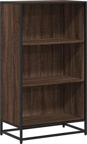 vidaXL Bibliotecă, stejar maro, 60x35x107,5 cm, lemn prelucrat