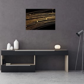 Tablou pe sticlă abstrat (70x50 cm)