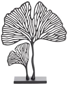 Statuetă din metal (înălțime 48 cm) Leaf – Light &amp; Living