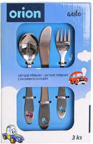 Orion Set tacâmuri pentru copii din inox MAŞINUŢE