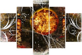 Tablou cu pictură epochală străveche (150x105 cm)