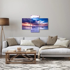 Tablou - Apus de soare la mare (90x60 cm)