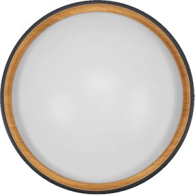 Osram plafonieră LED dimabilă ORBIS LIVIA, LED/16W/230V, diametru 30 cm, antracit/maro