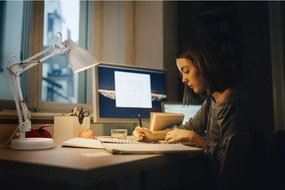 Osram - lampă de birou DESK LINE 1xE27/11W/230V albă