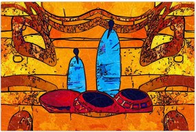 Tablou - Pictură străveche (90x60 cm)