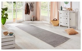 Covor tip traversă pentru interior și exterior gri 80x450 cm Nature – Hanse Home