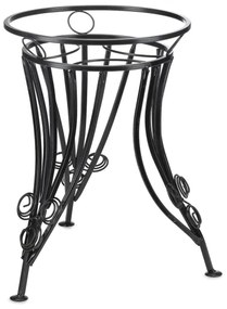 Suport de flori 47x43 cm negru