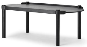 Masa Woody 50x105cm, stejar negru - COOEE