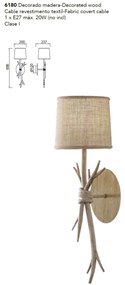 Aplica de perete design decorativ SABINA