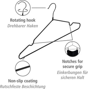 Umerașe 20 buc. din metal Sascha – Wenko