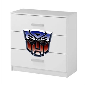 Comoda 3 sertare Transformers