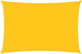 vidaXL Parasolar, galben, 2x4 m, țesătură oxford, dreptunghiular