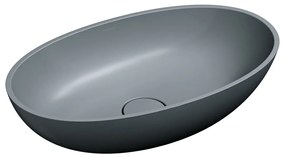 Omnires Shell M+ lavoar 60x35 cm ovale de blat SHELLUNAG