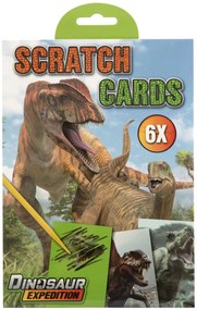 Dinozaur Expedition set de artă cu zgârieturi