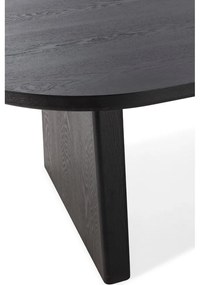 Masă de dining cu aspect de lemn de frasin 100x200 cm Blair – MOME