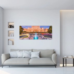 Tablou - București, România (120x50 cm)