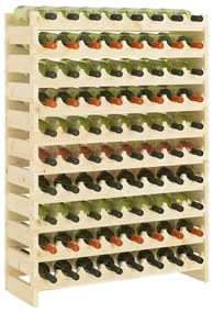 Suport de vinuri, 83x29x112 cm, lemn masiv de pin