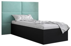 Zondo Pat de o persoană cu tăblie tapițată 90 cm. 1045907
