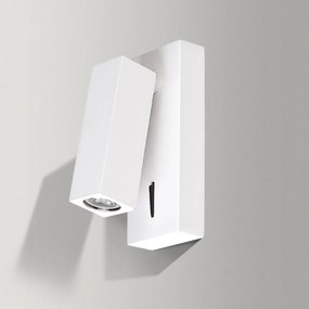 Aplica LED cu spot directionabil ANGUS alba