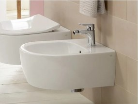 Set vas wc si bideu suspendat Villeroy&Boch Avento Direct Flush cu capac slim soft close