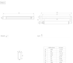 Eglo 900615 - Iluminat LED pentru oglindă baie GEMILIANA LED/8,9W/230V IP44