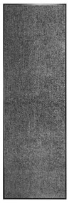 vidaXL Covoraș de ușă lavabil antracit 60x180 cm