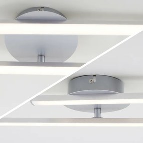 Lustră LED aplicată Briloner 3163-029 GO 2xLED/9W/230V