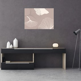 Tablou - Frunze bej N⁰1 (70x50 cm)